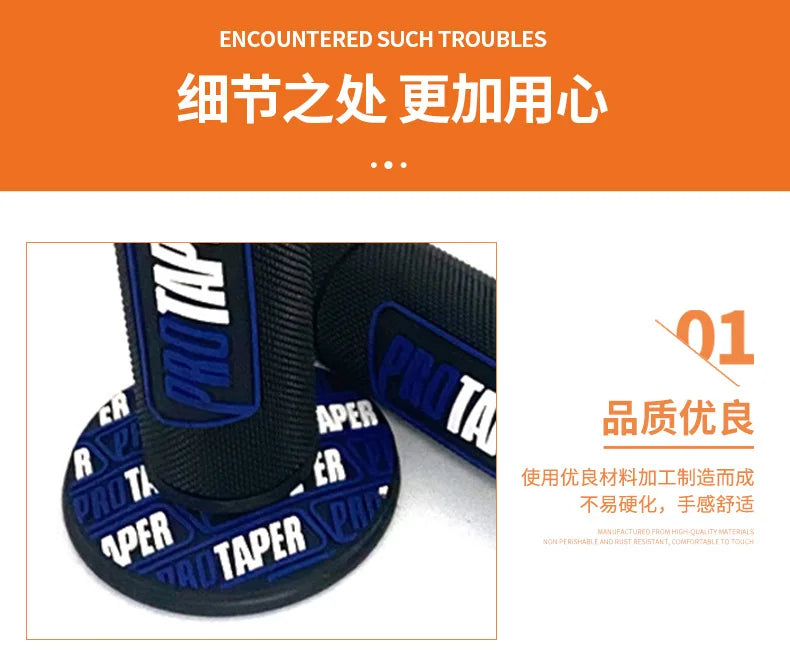 Pro taper grips